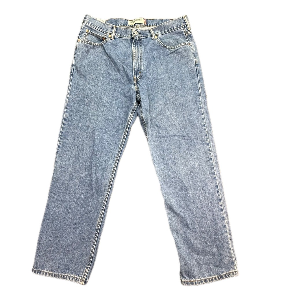Levis 550 Relaxed Fit Mens Jeans 36x30‎ Blue Denim Medium Wash 00550-0040 2011